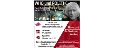 Event-Image for 'Themenabend mit Dr.Wolfgang Wodarg'