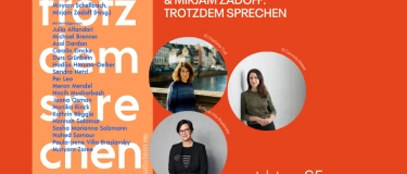 Event-Image for 'Gorelik, Braslavsky & Zadoff: „Trotzdem Sprechen“'