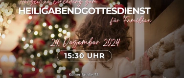 Event-Image for 'Heiligabendgottesdienst für Familien'