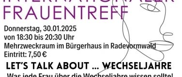 Event-Image for 'Let's talk about... Wechseljahre'