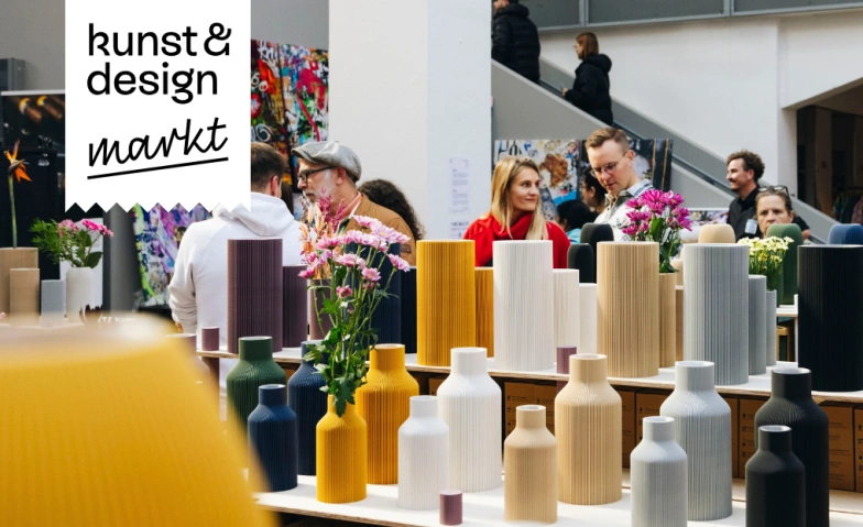 Event-Image for 'kunst & design markt Stuttgart: 08.–09.03. im Im Wizemann'