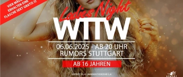 Event-Image for 'WTTW ab 16 Jahren - Stuttgarts angesagteste 16er Party!'