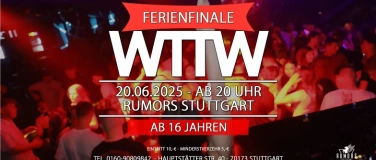 Event-Image for 'WTTW ab 16 Jahren - Stuttgarts angesagteste 16er Party!'