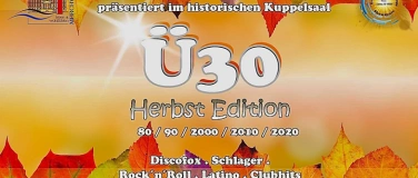 Event-Image for 'Ü30 - Herbst Edition'