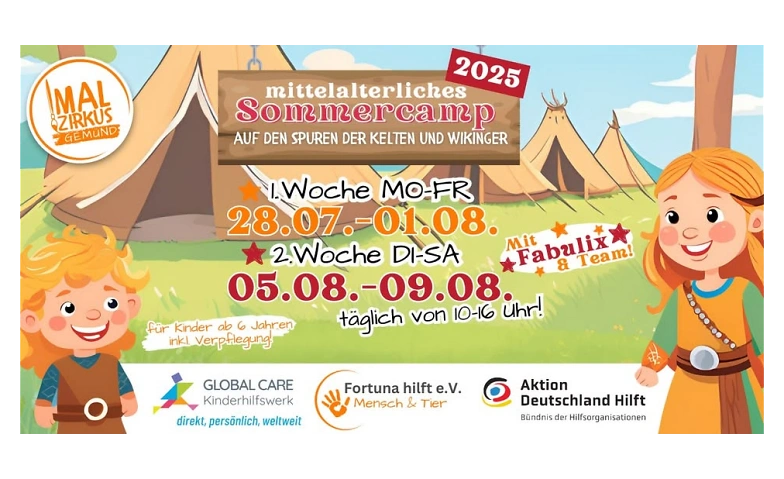 Mittelalterliches Sommercamp 2025 Woche 2 Tickets