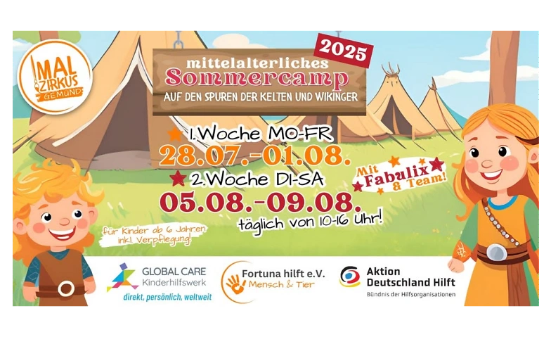 Mittelalterliches Sommercamp 2025 Woche 1 Tickets