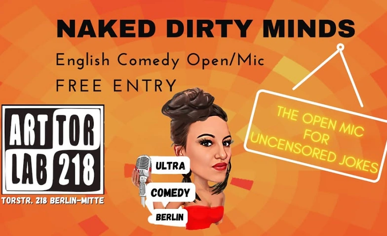Event-Image for 'Naked Dirty Minds: The Comedy Open Mic'