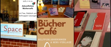 Event-Image for 'Bücher-Café mit Mini-Verlagen und Selfpublisherinnen'