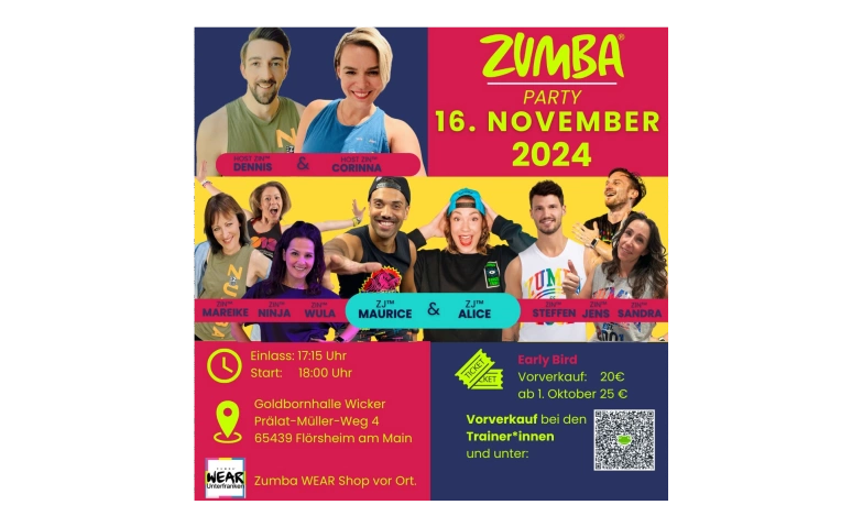 Event-Image for 'ZUMBA Masterclass - Wicker 2024'