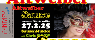 Event-Image for 'Altweiber Sause am Altweiber-Donnerstag Start 19 Uhr'