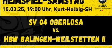 Event-Image for 'Heimspiel SV 04 Plauen-Oberlosa vs. HBW Balingen-Weilst. II'