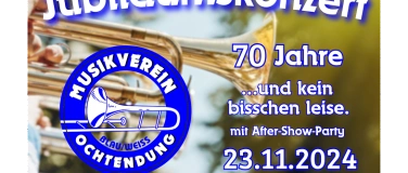 Event-Image for 'Jubiläumskonzert - 70 Jahre MV Blau Weiß Ochtendung e. V.'