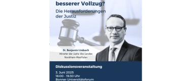 Event-Image for 'Schärfere Gesetze oder besserer Vollzug? Hürden der Justiz'