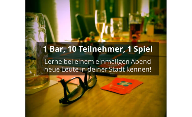 Event-Image for '1 Bar, 10 Teilnehmer, 1 Spiel - Socialmatch (20-35 Jahre)'