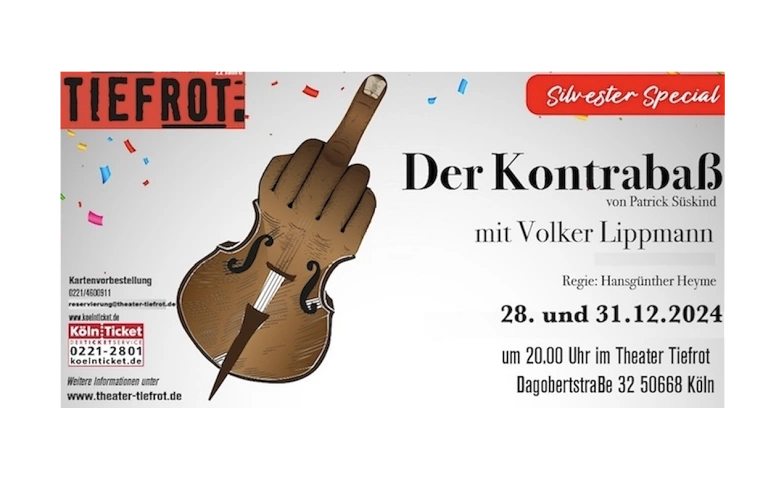 Event-Image for 'Volker Lippmann spielt wieder den "Der Kontrabaß"'