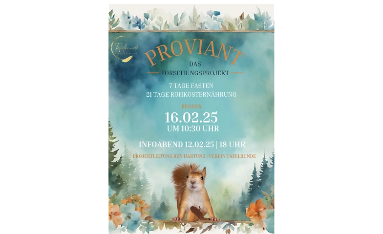 Forschungsprojekt Proviant - Infoabend mit Ben ${singleEventLocation} Tickets