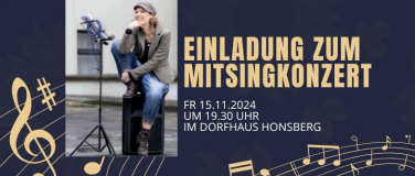 Event-Image for 'Einladung zum Mitsingkonzert mit Kathrin Eigendorf'