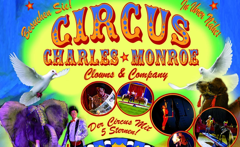 Circus Charles Monroe - Clowns &amp; Company Ihr  Familienzirkus ${singleEventLocation} Tickets