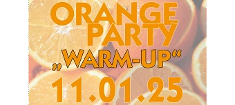 Event organiser of Orange-Party - warm up