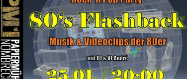 Event-Image for '80s Flashback! Musik, Videos, Klassiker! Premiere i der PM1!'