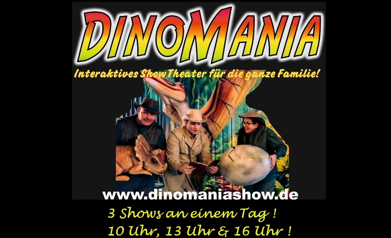 Dinomania - Erlebe das Abenteuer deines Lebens! ${singleEventLocation} Tickets