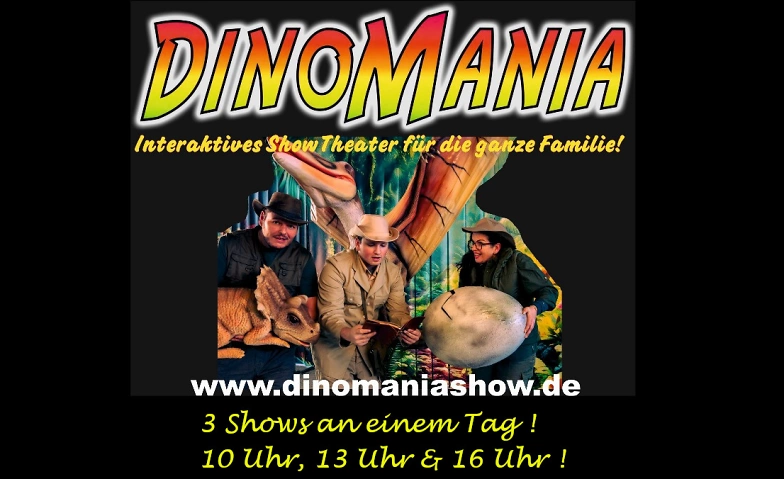 Event-Image for 'Dinomania - Erlebe das Abenteuer deines Lebens!'