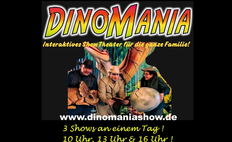 Event-Image for 'Dinomania - Erlebe das Abenteuer deines Lebens!'