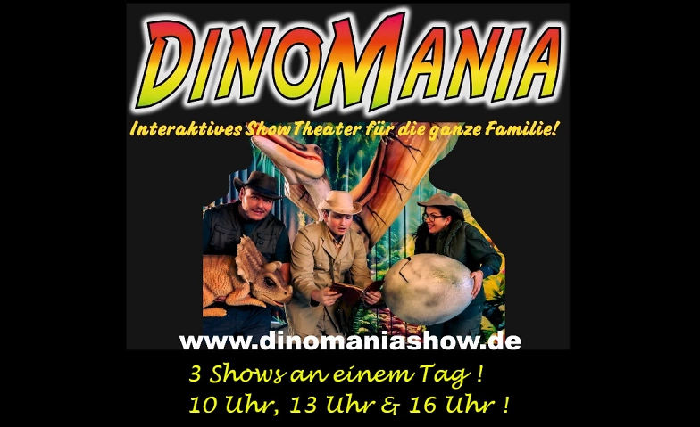 Event-Image for 'Dinomania - Erlebe das Abenteuer deines Lebens!'