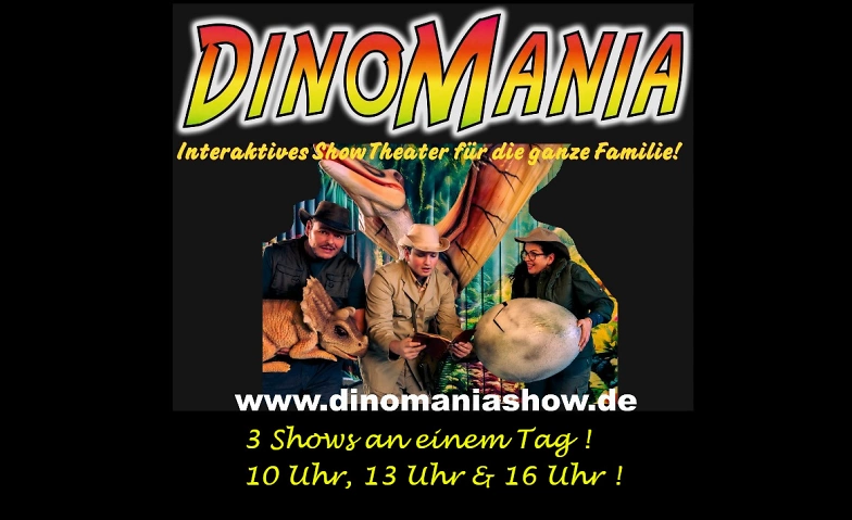 Event-Image for 'Dinomania - Erlebe das Abenteuer deines Lebens!'