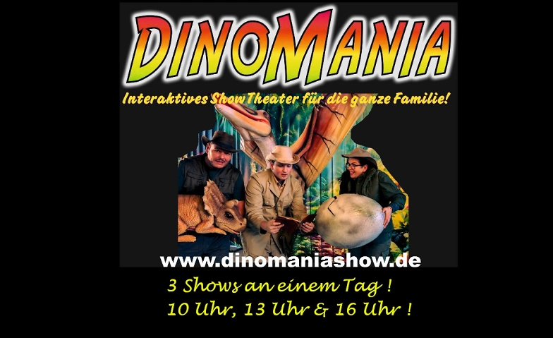 Dinomania - Erlebe das Abenteuer deines Lebens! ${singleEventLocation} Tickets