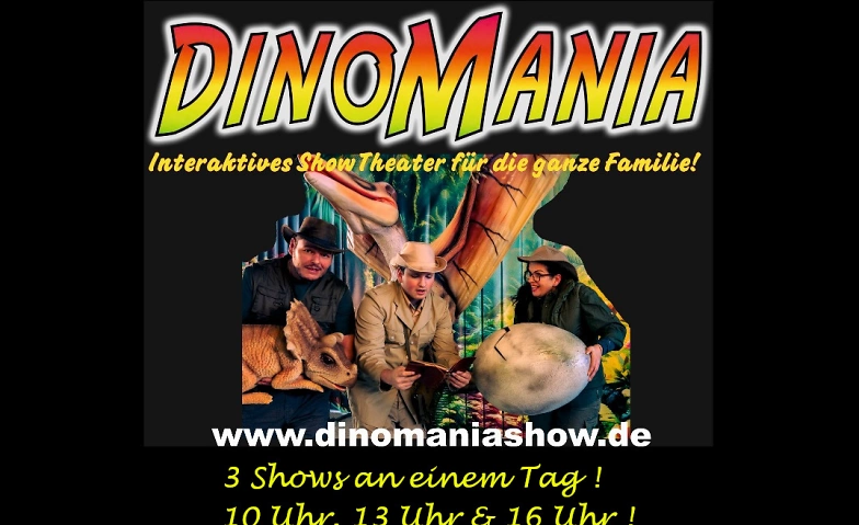 Event-Image for 'Dinomania - Erlebe das Abenteuer deines Lebens!'