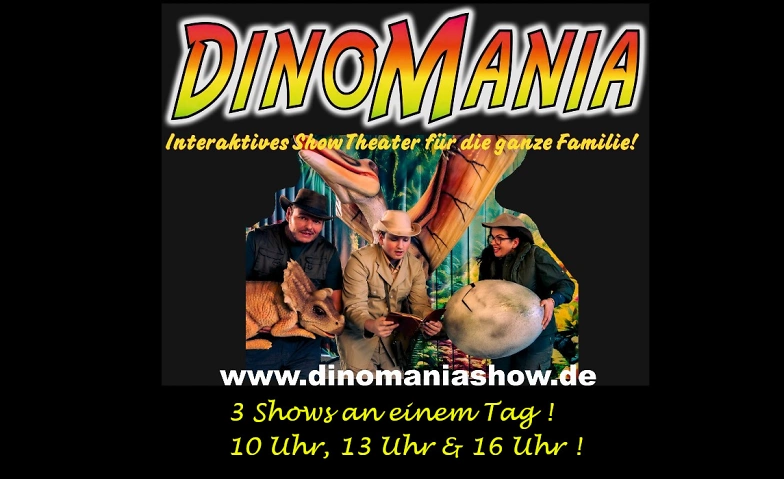 Event-Image for 'Dinomania - Erlebe das Abenteuer deines Lebens!'