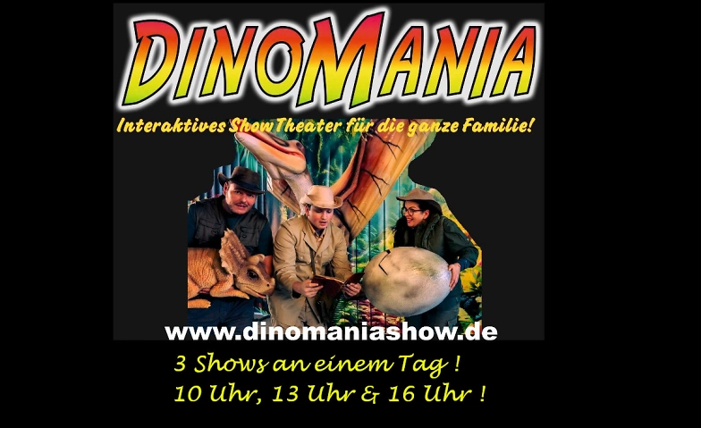 Event-Image for 'Dinomania - Erlebe das Abenteuer deines Lebens!'