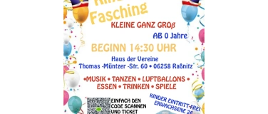 Event-Image for 'Faschingsdisco "KLEINE GANZ GROß"'