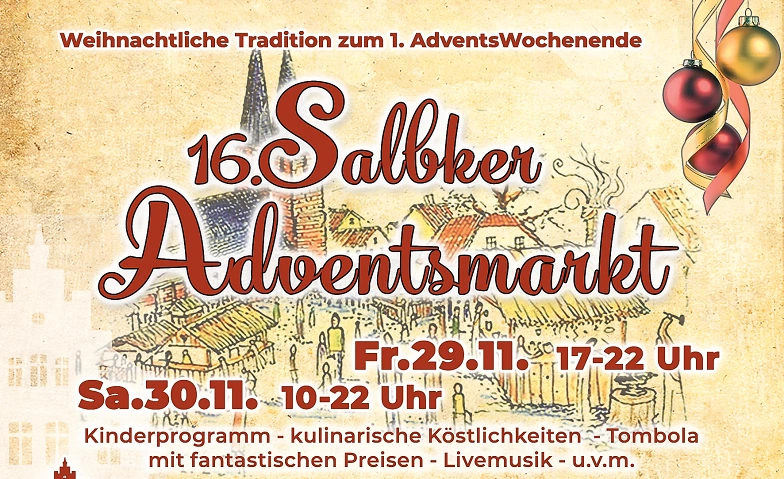 16. Salbker Adventsmarkt ${singleEventLocation} Tickets