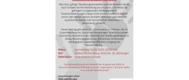Event-Image for 'Vortrag Toxische Beziehungen'