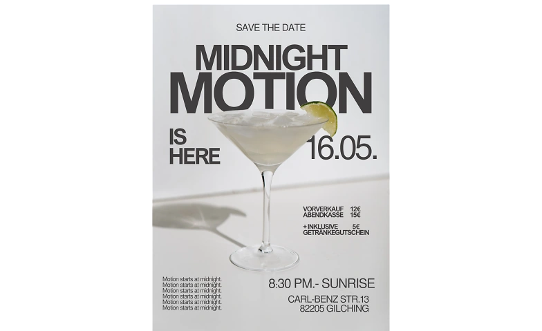 Event-Image for 'MidnightMotion - Premiere'