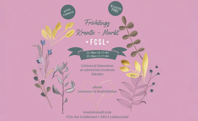 Event-Image for 'Frühlingskreativmarkt FCSL'