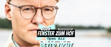 Event-Image for 'Fenster zum Hof-Open Air 2025 w/ Peter Licht'