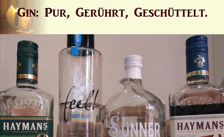 Event-Image for 'Gin: Pur, gerührt, geschüttelt. Gin-Tasting & Cocktailkurs'