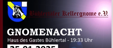 Event-Image for '6. Gnomenacht der Bühlertäler Kellergnome e.V.'