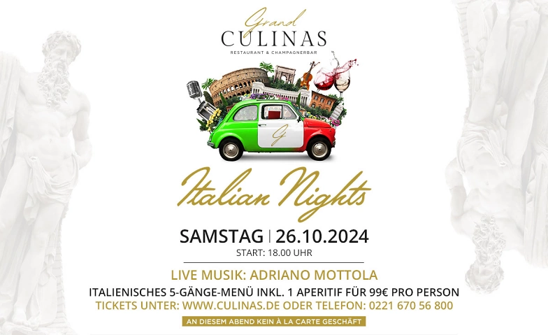 Event-Image for 'Italian Nights @ Grand Culinas'