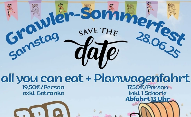 Event-Image for 'Grawler-Sommerfest: BBQ + Planwagenfahrt'