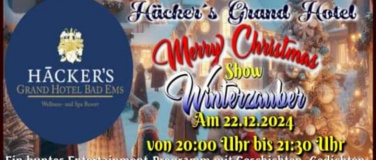 Event-Image for 'Weihnachten in Häckers Grand Hotel mit Unterhaltungsprogramm'