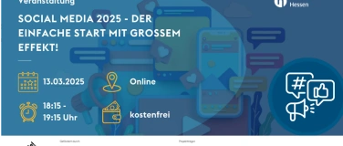 Event-Image for 'Social Media 2025 - der einfache Start mit großem Effekt!'