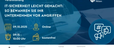 Event-Image for 'IT-Sicherheit: Ihr Unternehmen vor Angriffen bewahren'