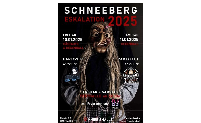 Event-Image for 'Schneeberg Eskalation 2025- Hästaufe & Brauchtumsabend'