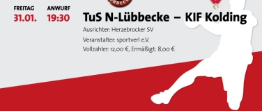 Event-Image for 'Testspiel TuS N-Lübbecke gg KIF Kolding'