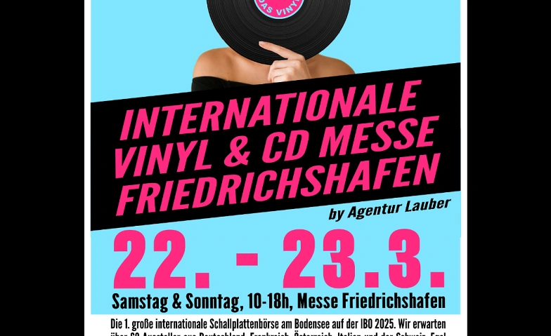 Event-Image for 'Schallplattenbörse bei der IBO Friedrichshafen'