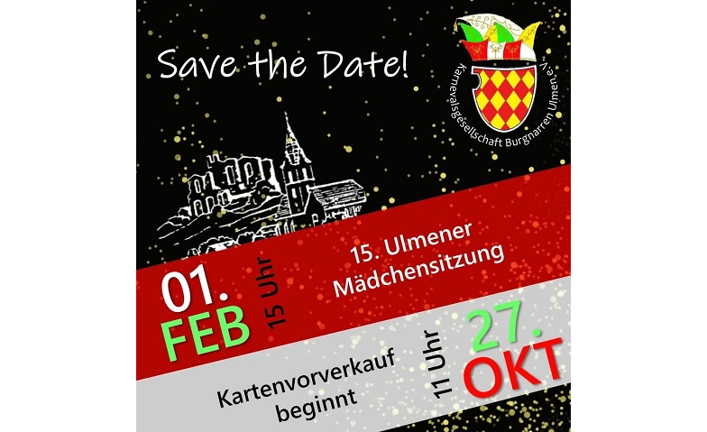 Event-Image for '15. Ulmener Mädchensitzung'